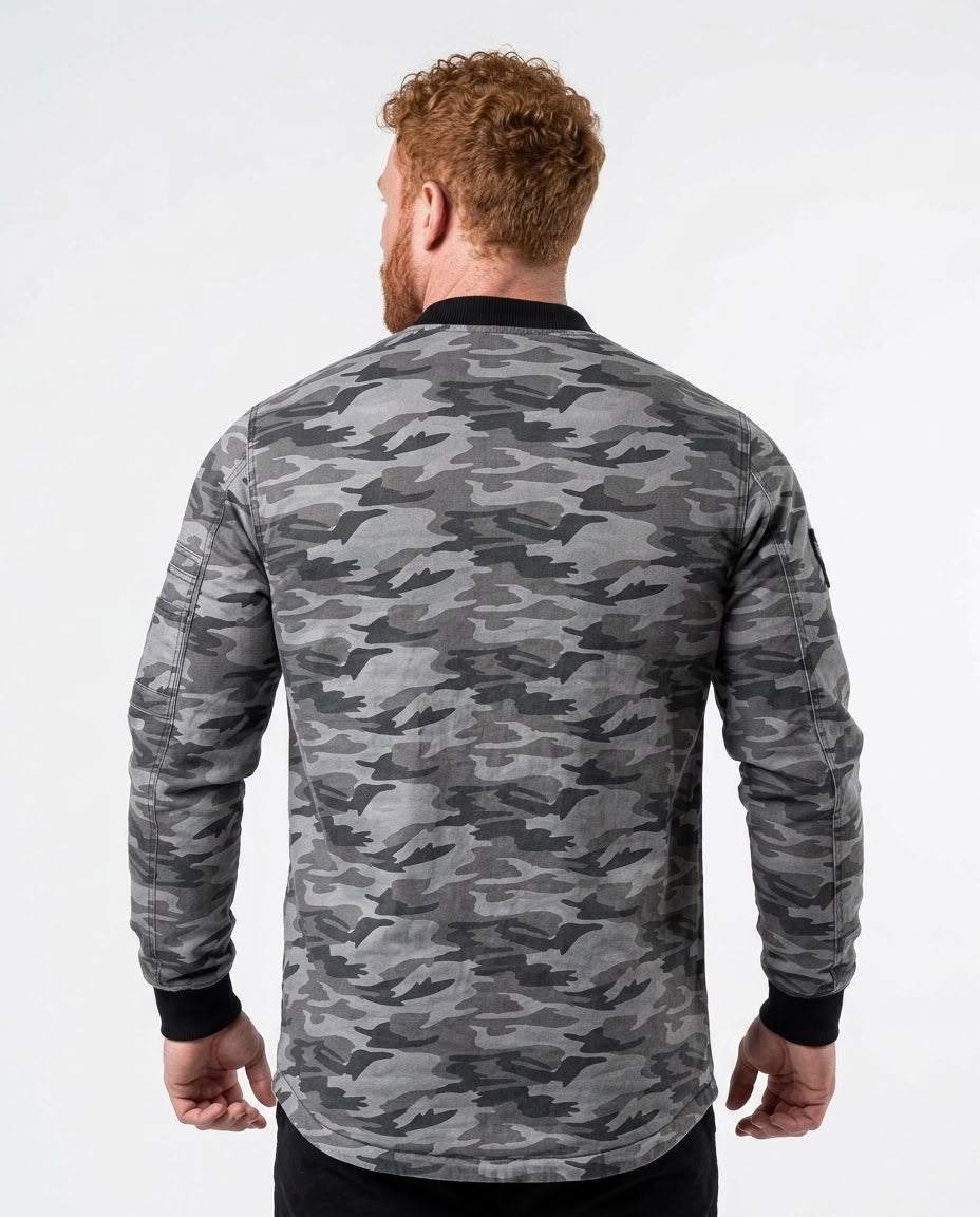 Cipo & Baxx CARTER men's jacket CJ153 grey