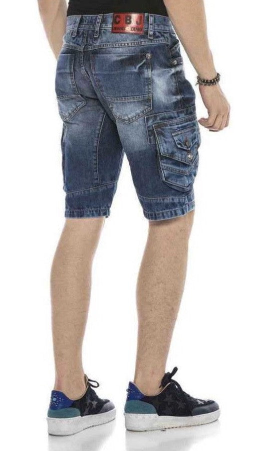 Cipo & Baxx MEDFORD men's short jeans denim CK203