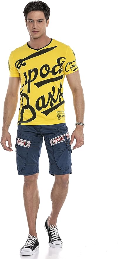 Cipo & Baxx MEDFORD men's short jeans denim CK203