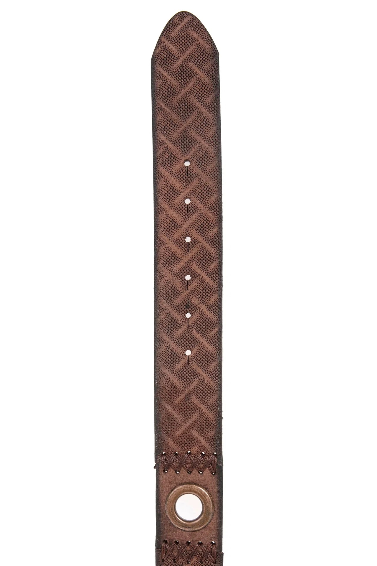 Cipo & Baxx Men's Leather Belt CG162 Brown