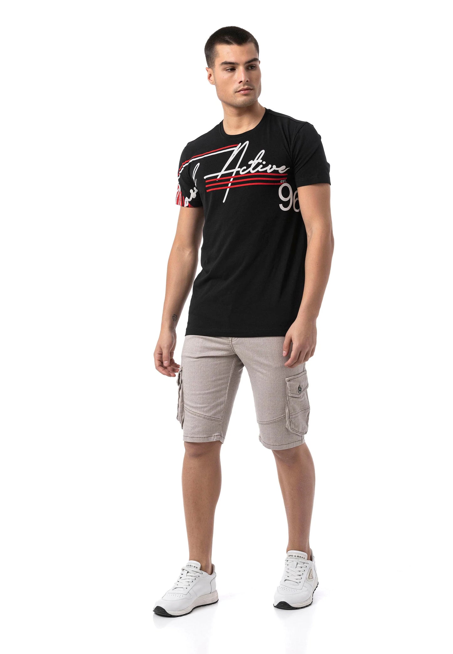 Cipo & Baxx MEDFORD men's short jeans denim CK203