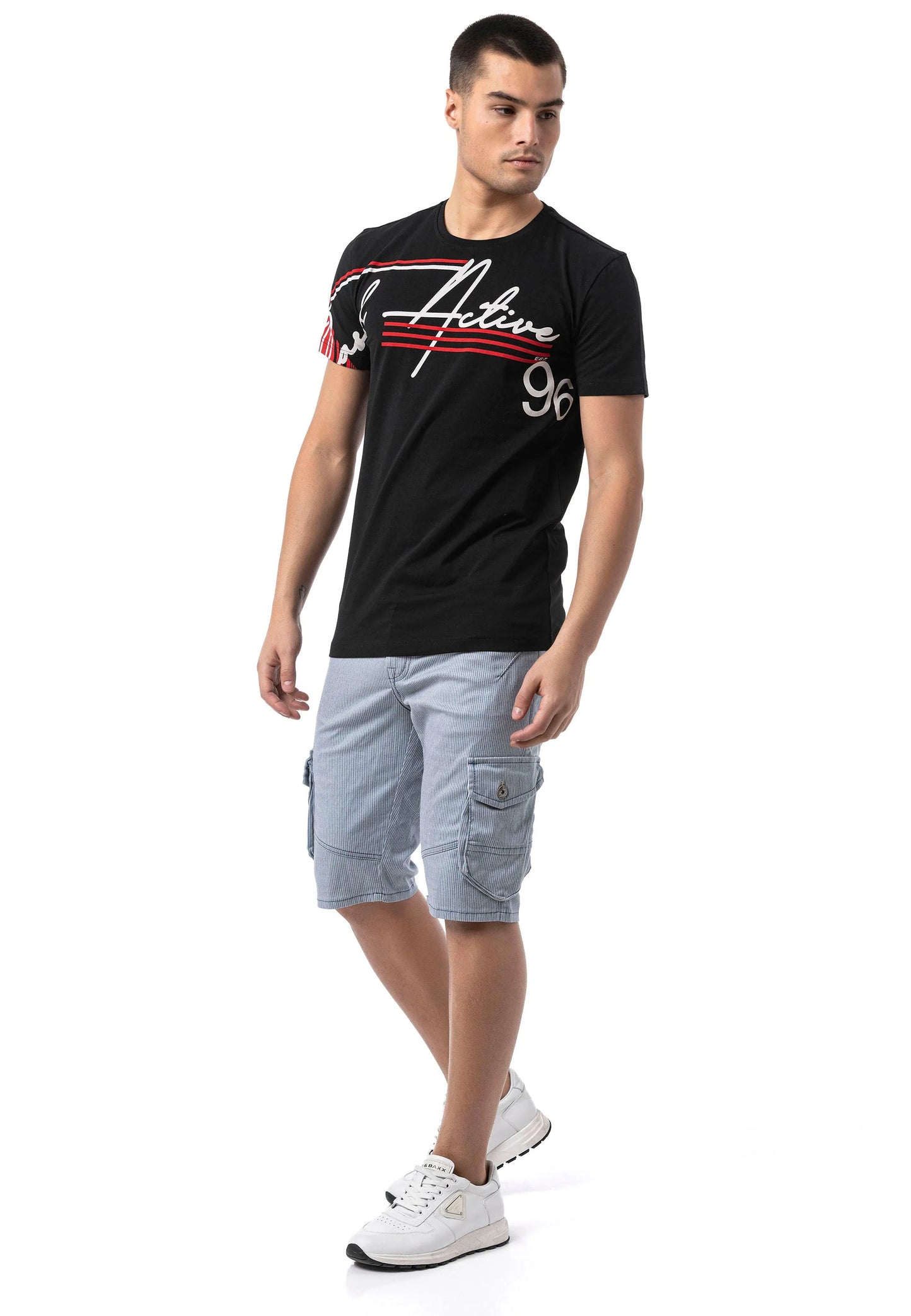 Cipo & Baxx MEDFORD men's short jeans denim CK203