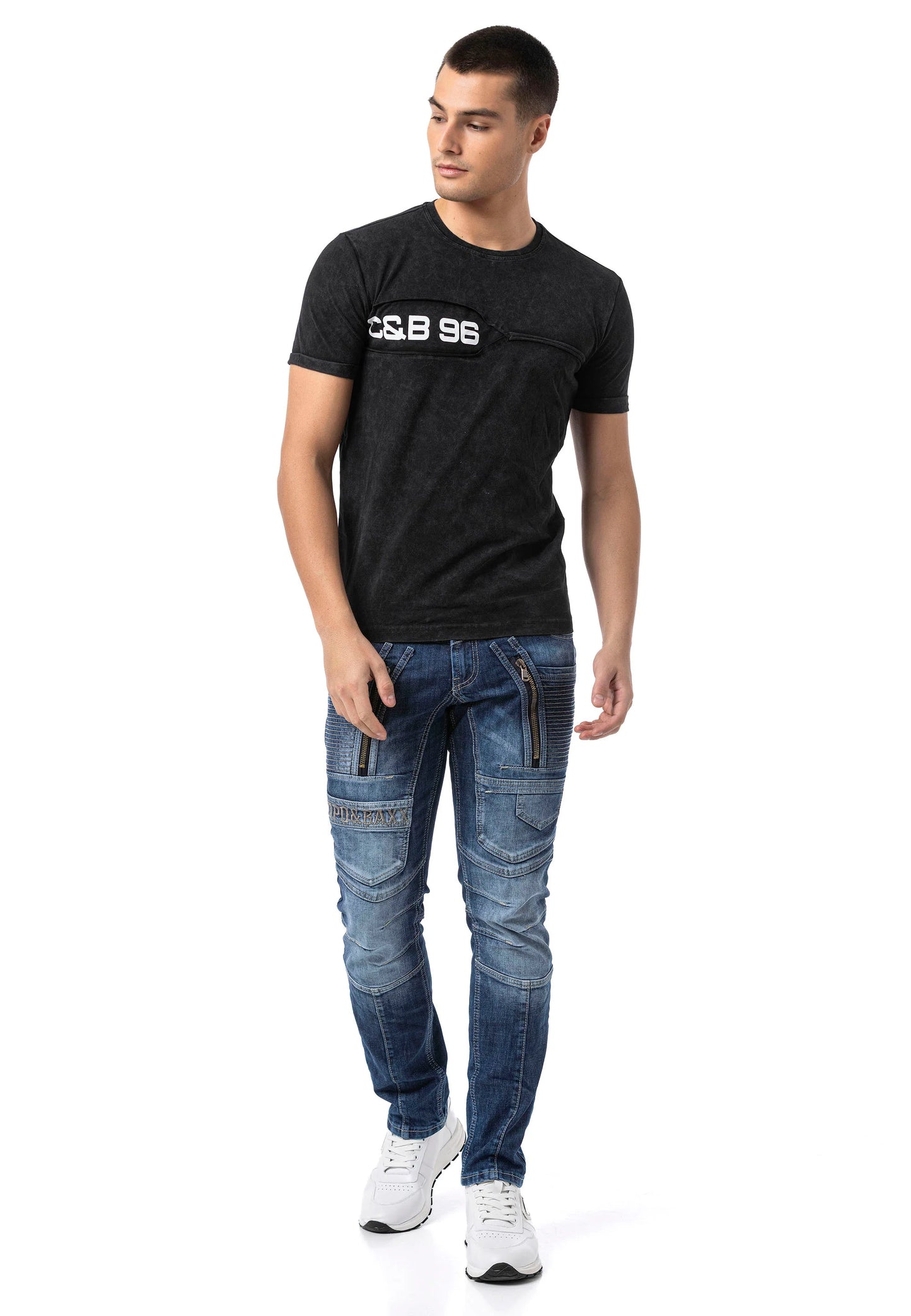 Cipo & Baxx STARGATE Herren Jeans Denim Blue CD844