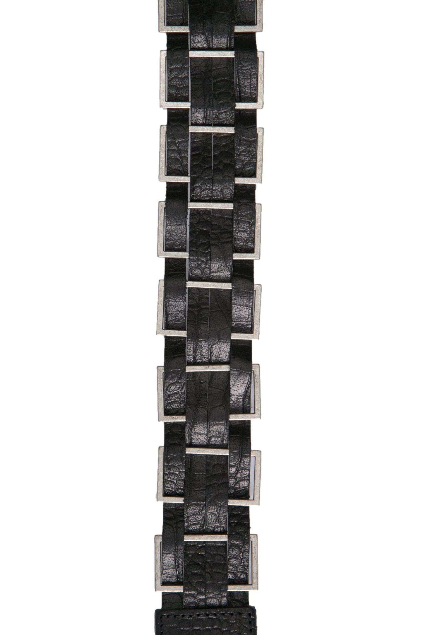 Cipo & Baxx Men's Leather Belt CG144 White