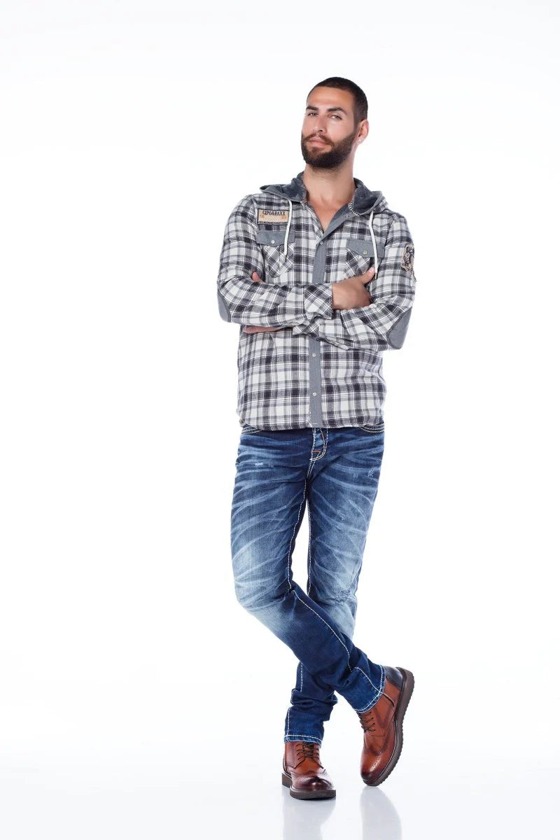 Cipo & Baxx HAMBURG Herren KapuzenShirt CH128