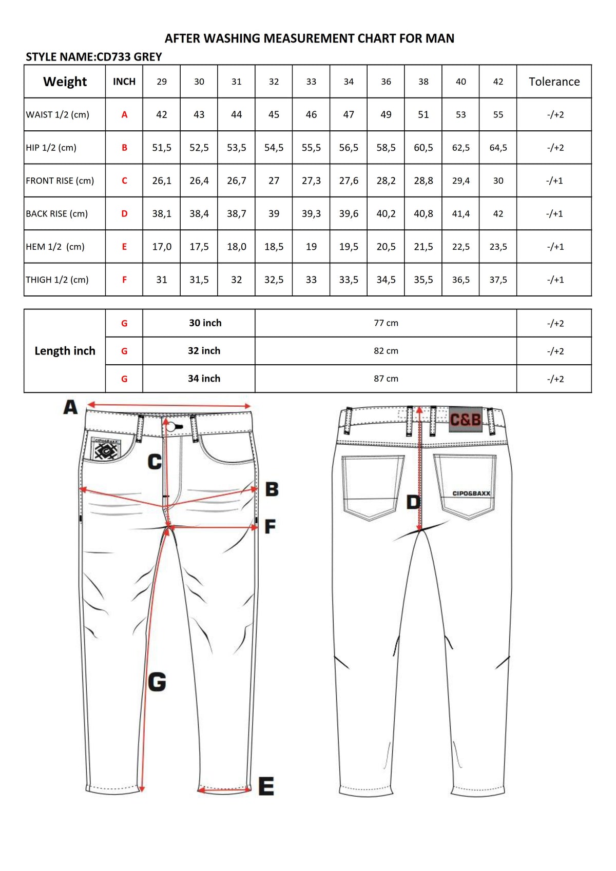 Cipo & Baxx HARRISON Herren Jeans Denim CD733