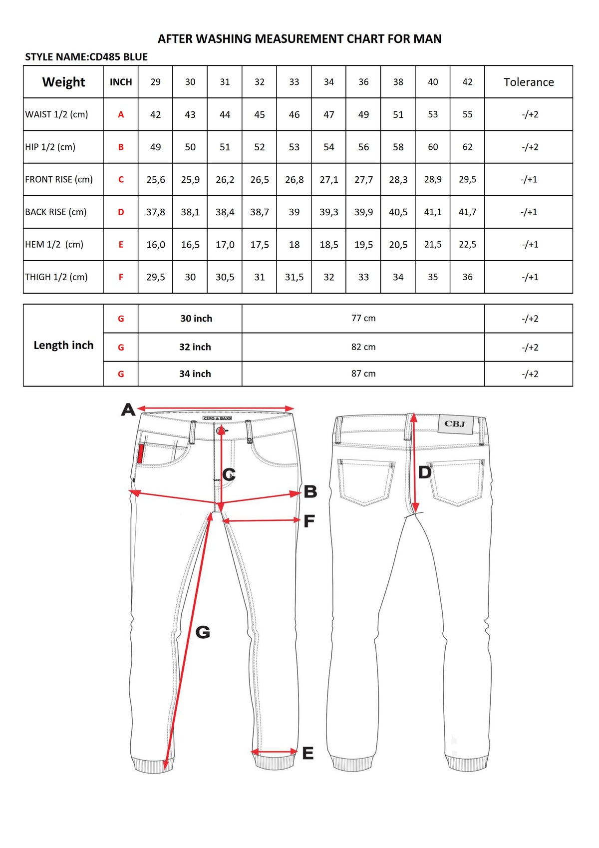 Cipo & Baxx DUSTIN Men's Jeans Denim CD382