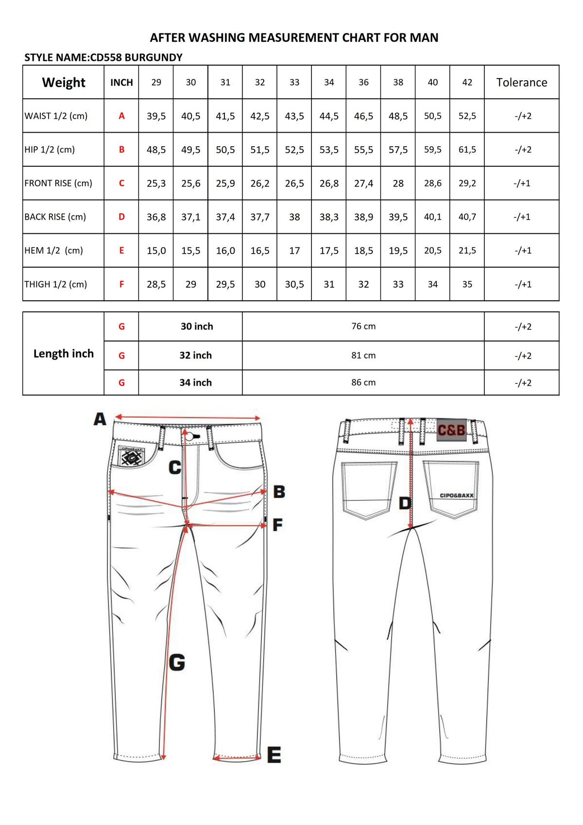 Cipo & Baxx MADISON Herren Jeans Denim CD558