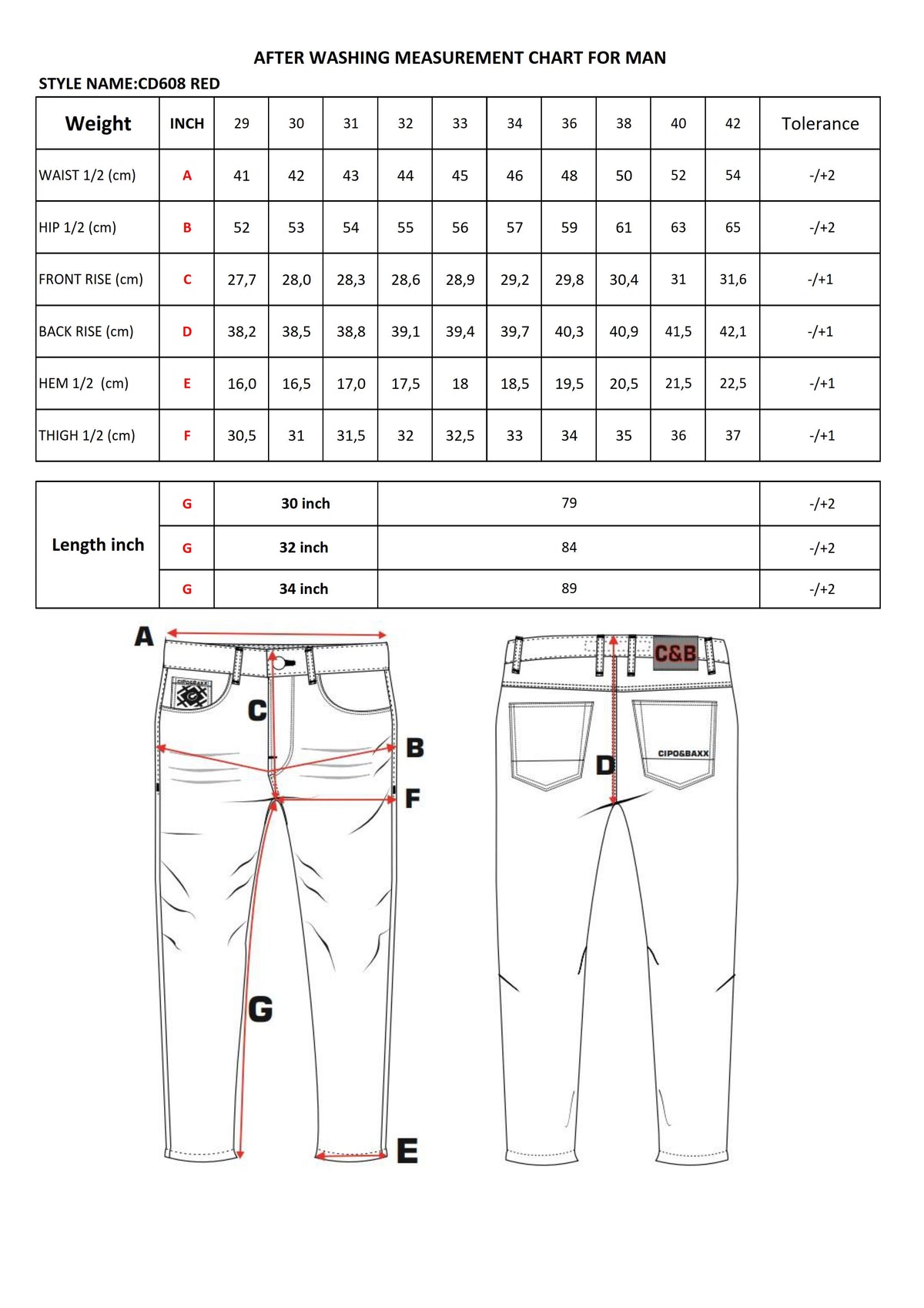 Cipo & Baxx LIAM Men's Jeans Denim CD608
