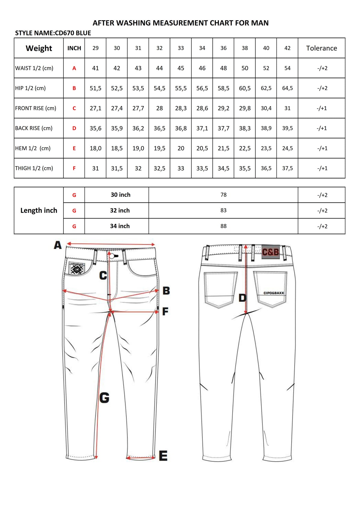 Cipo & Baxx COLUMBIA men's jeans denim CD670