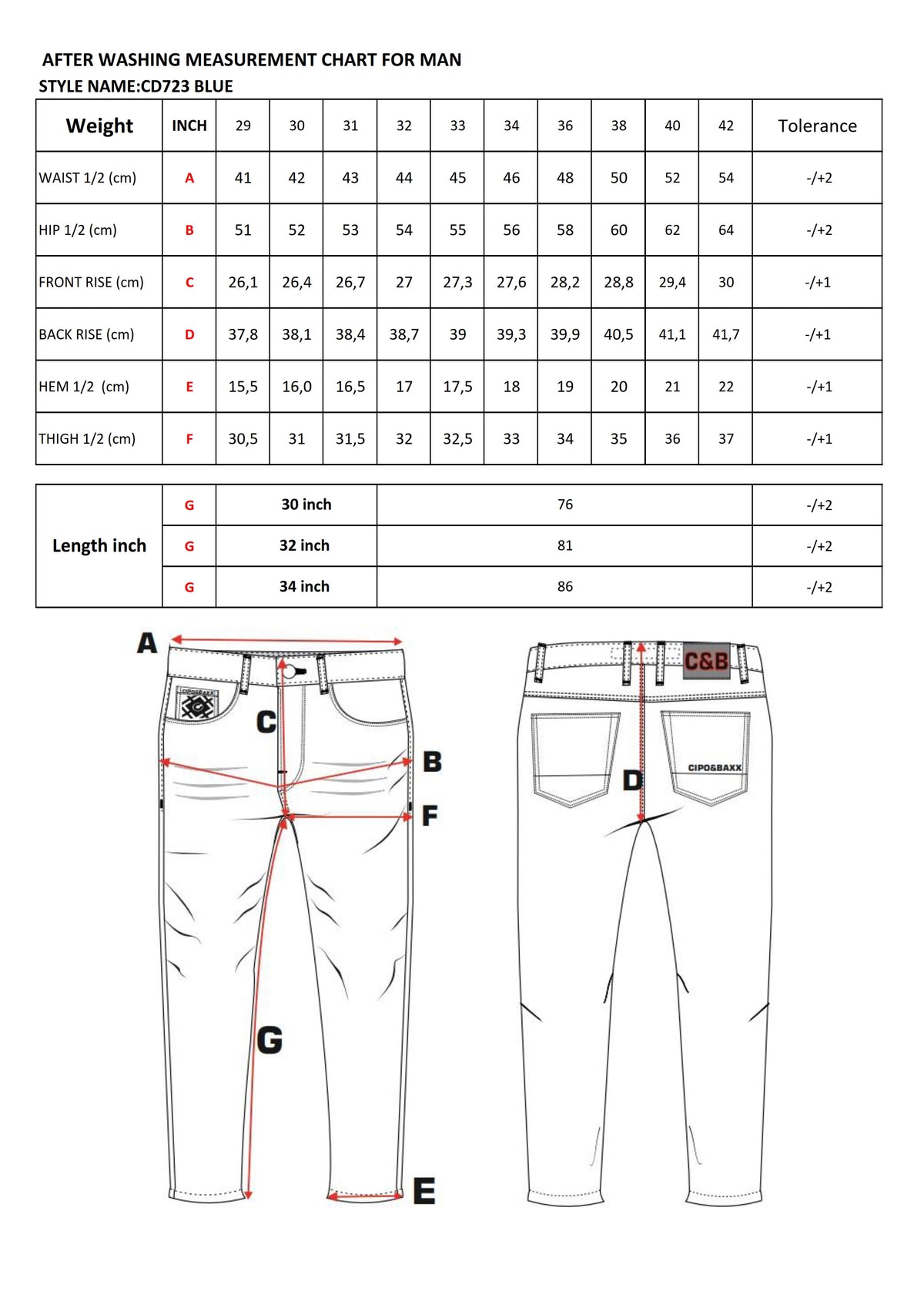 Cipo & Baxx ROMAIN men's jeans denim CD723