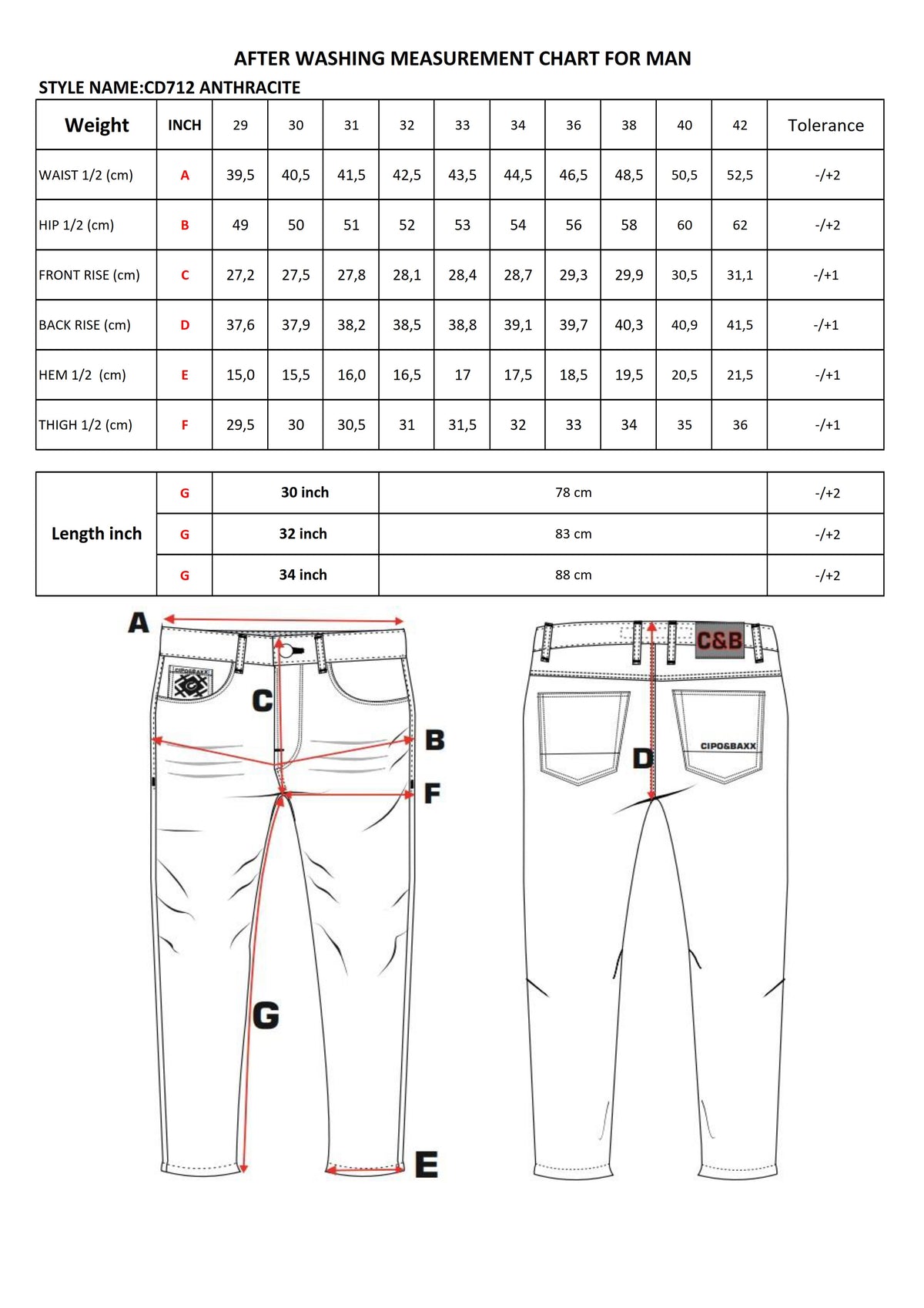Cipo & Baxx ELEMENT Herren Jeans Denim CD712