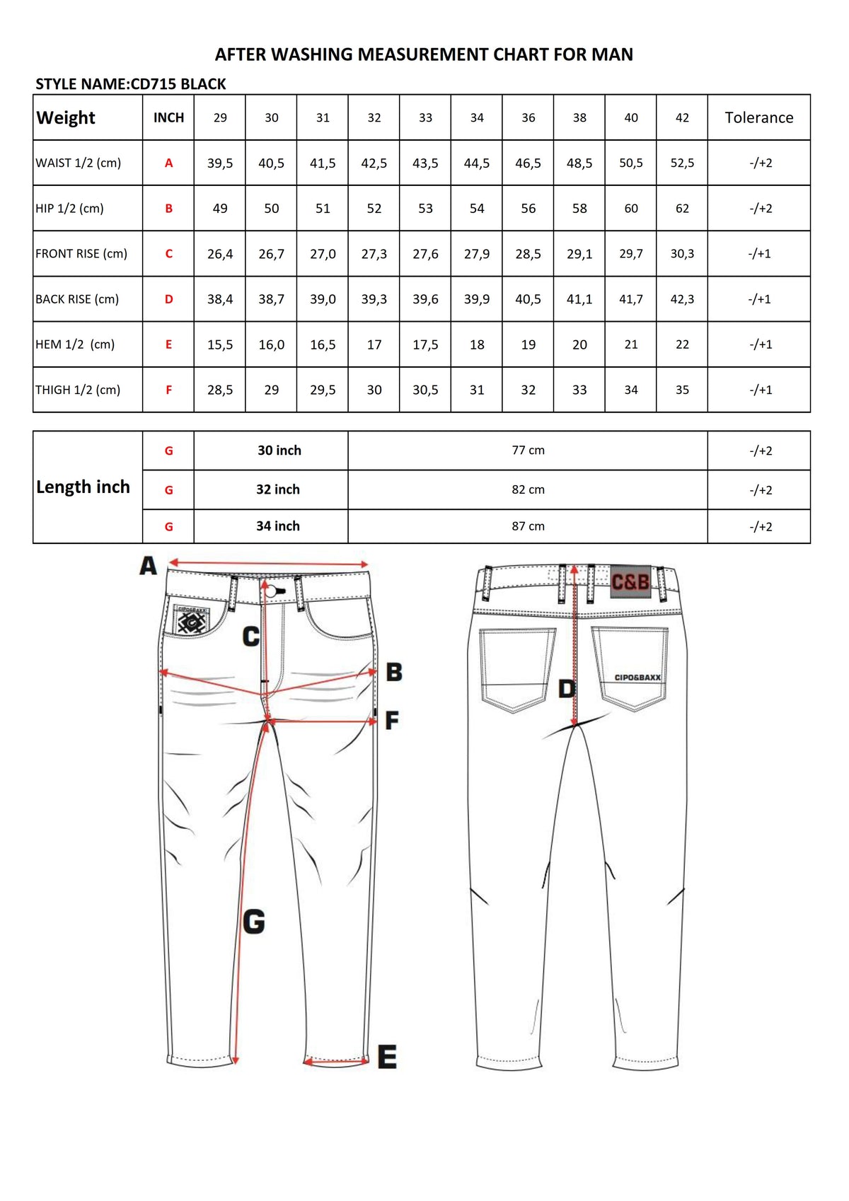 Cipo & Baxx TAYERS men's jeans denim CD715