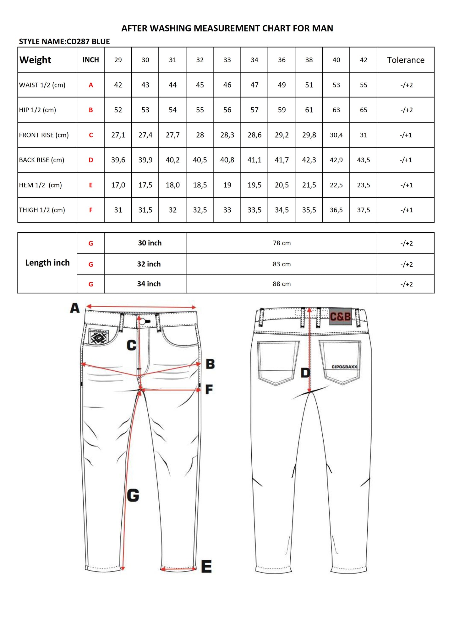 Cipo & Baxx PRINCETON Men's Jeans Denim CD287