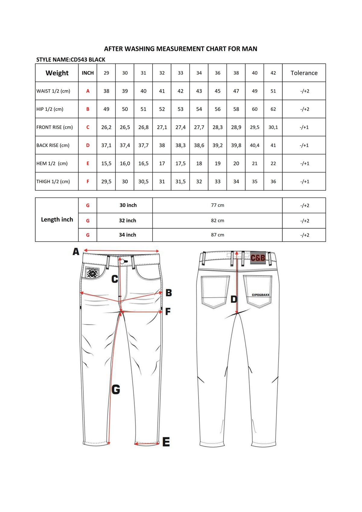 Cipo & Baxx ANTON men's jeans denim CD543