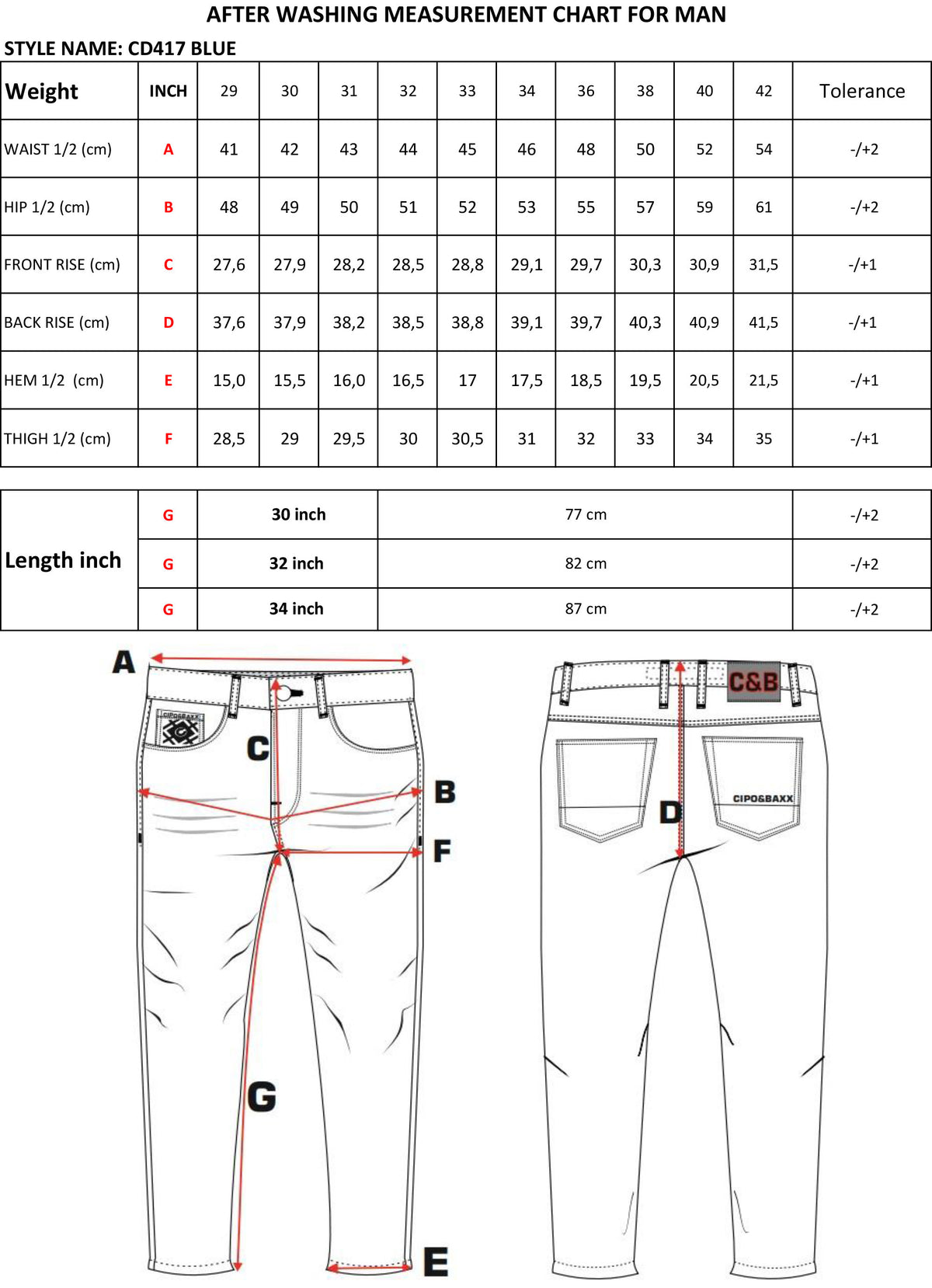 Cipo & Baxx LEEDS Men's Jeans Denim CD417