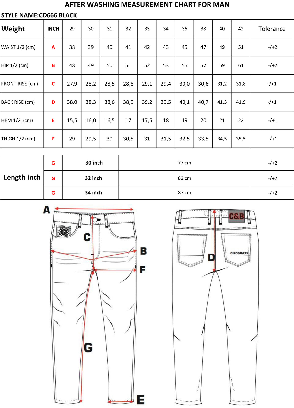 Cipo & Baxx CAMPO men's jeans denim CD666