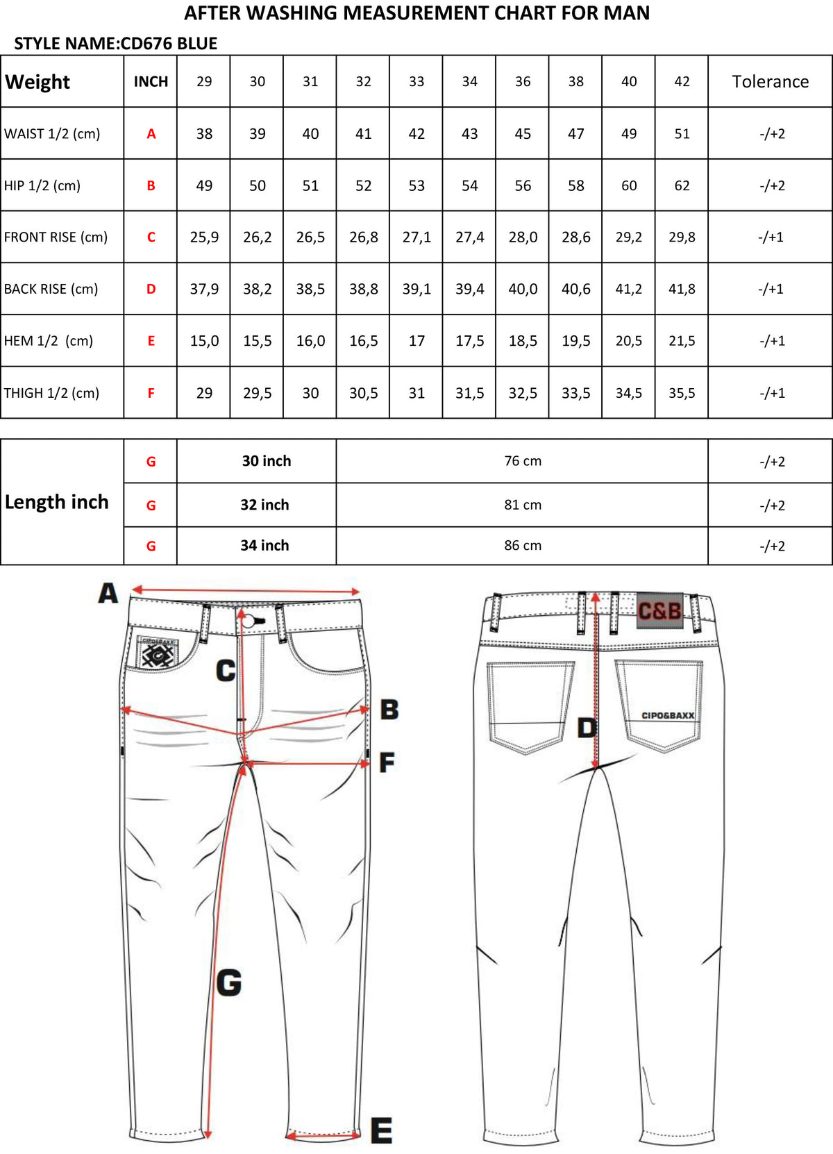 Cipo & Baxx FLORENT Herren Jeans Denim CD676