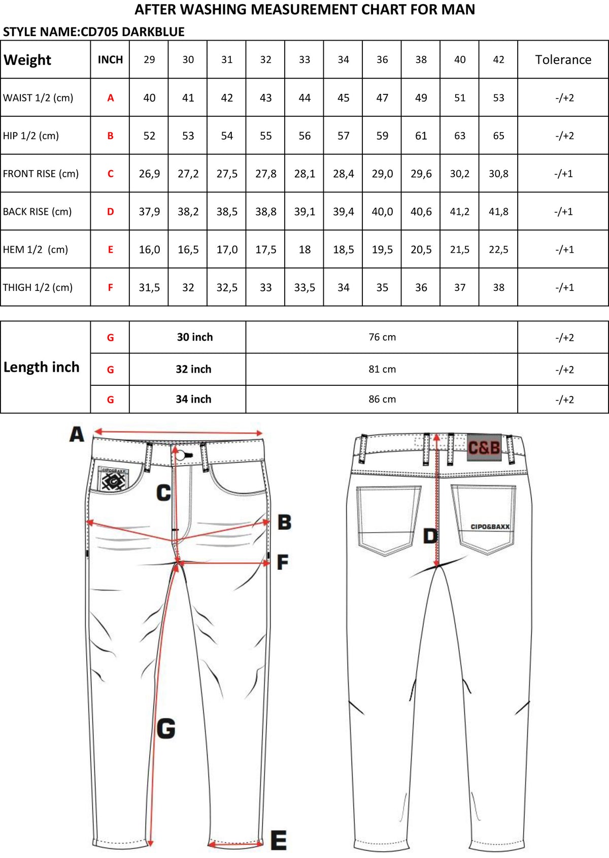 Cipo & Baxx SERGIO men's jeans denim CD705
