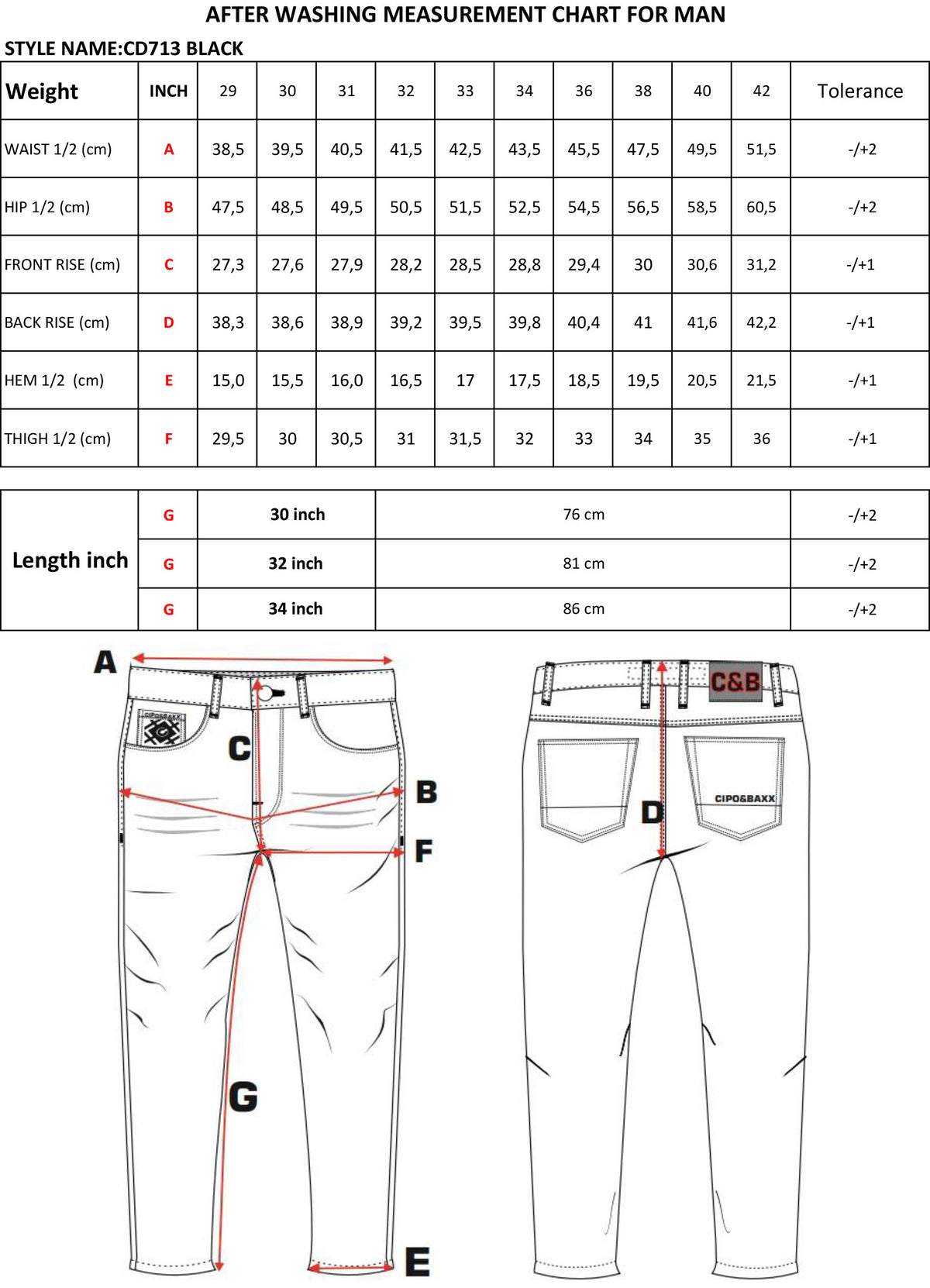 Cipo & Baxx TROY Men's Jeans Denim CD713