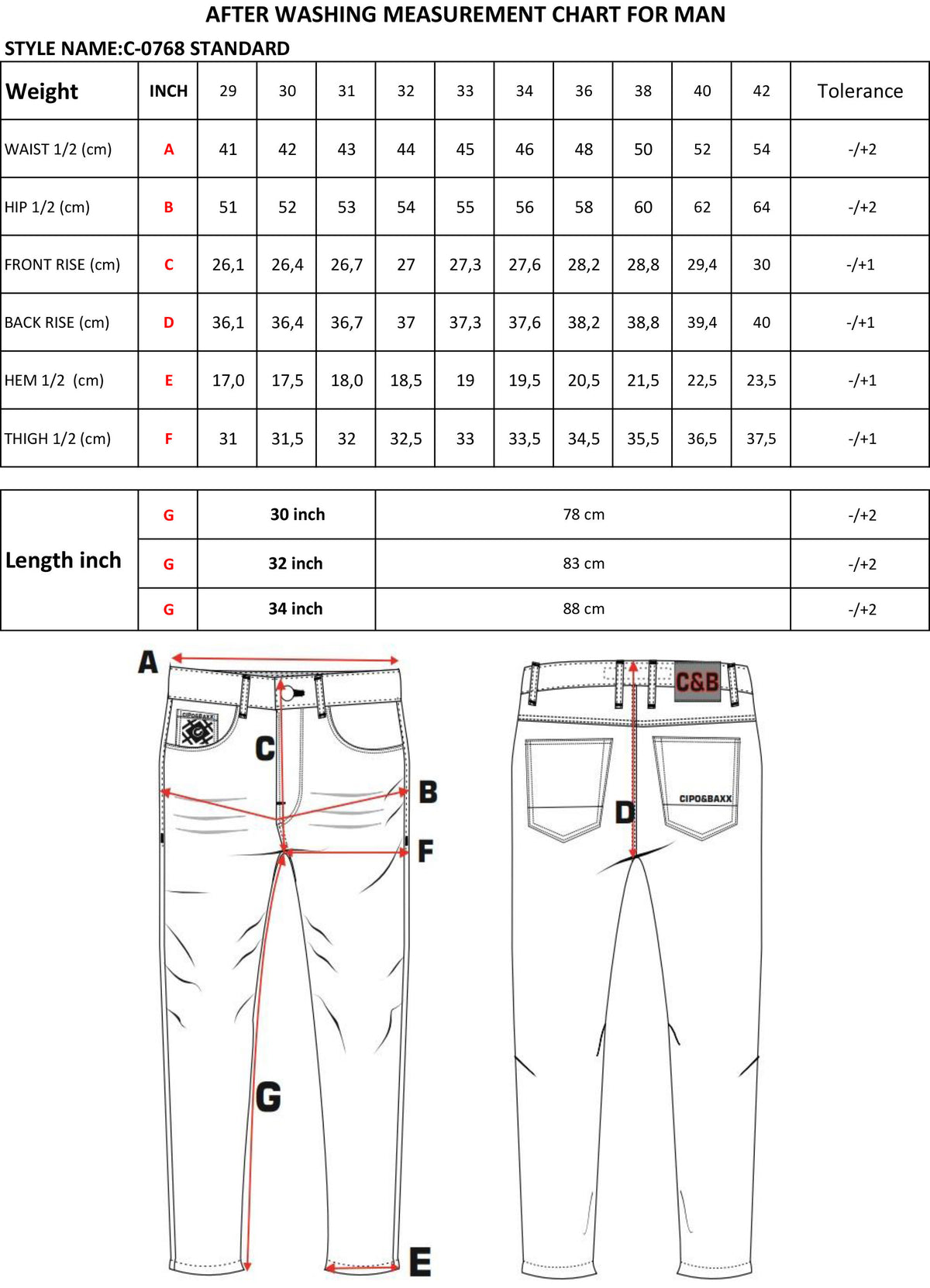 Cipo & Baxx BRONZE ZIPP men's jeans denim C-0768