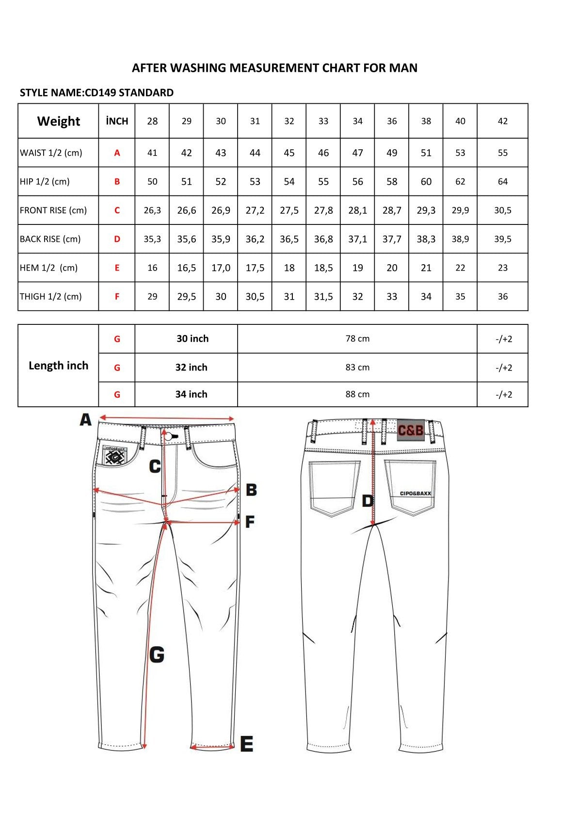 Cipo & Baxx UNION men's jeans denim CD149