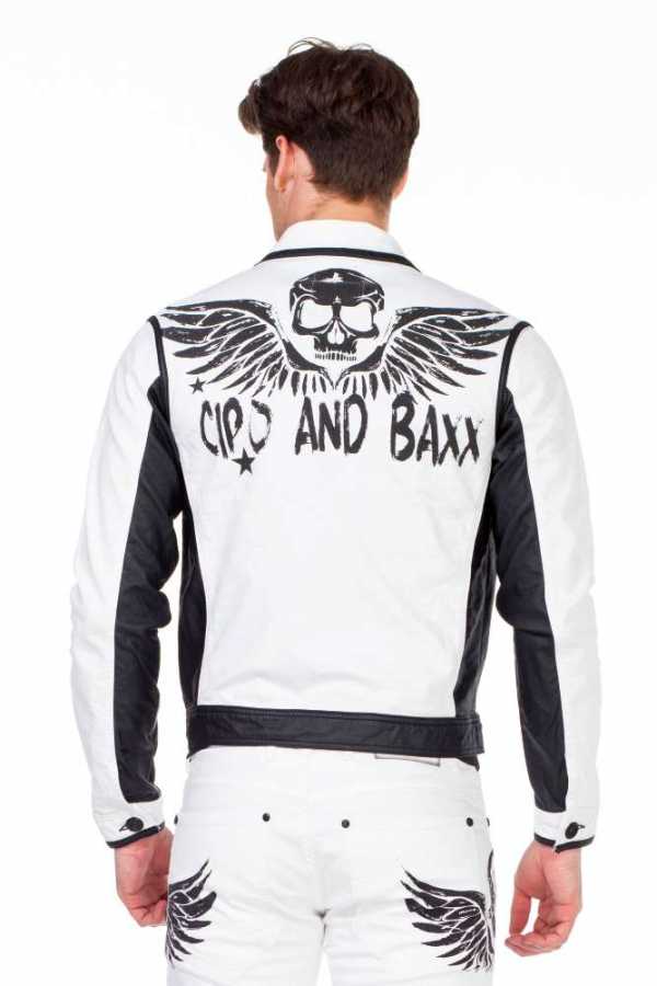 Cipo & Baxx MERT Men's Jeans Jacket Denim CJ213
