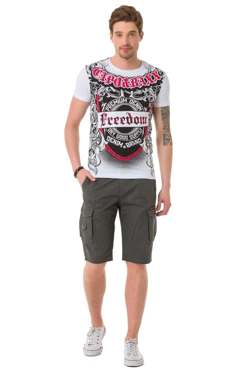 Cipo & Baxx MEDFORD men's short jeans denim CK203