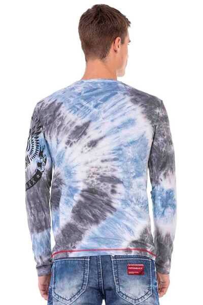 Cipo & Baxx LIMA Men's Blue Shirt CL476