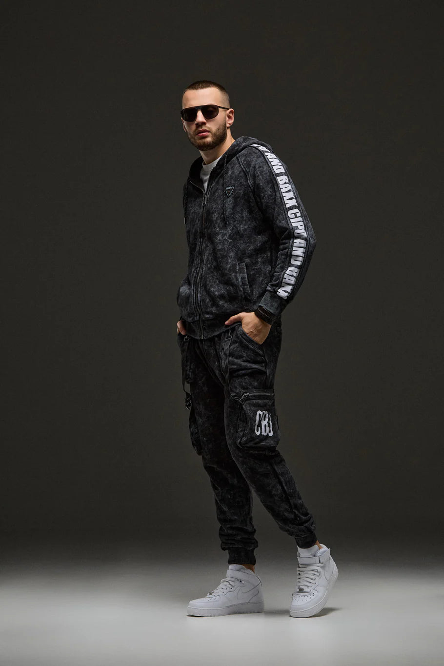 Cipo & Baxx WESTON Men's Tracksuit Sweatshirt + Jogging Bottoms CLR128
