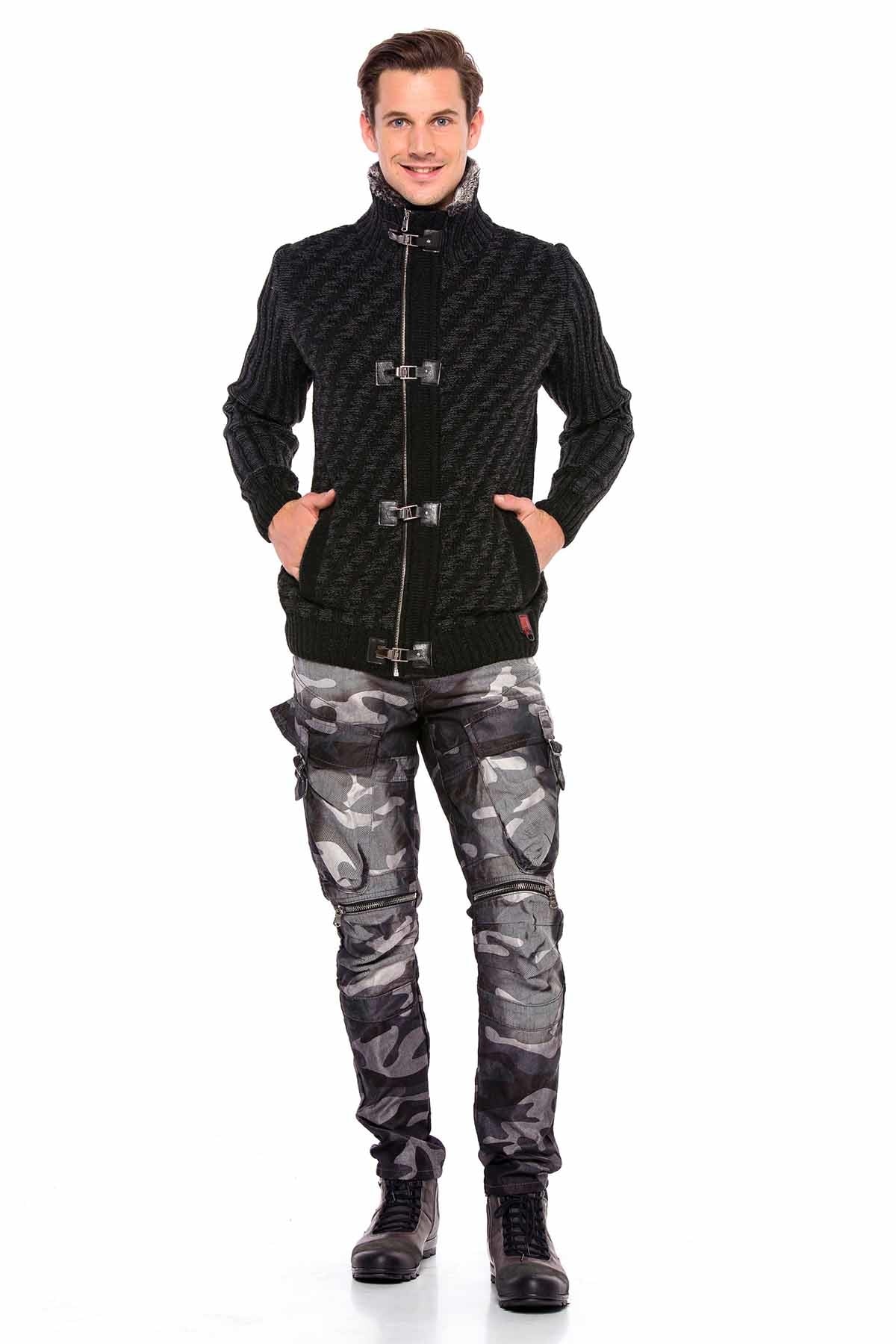 Cipo & Baxx NEPTUN men's knitted sweater CP213