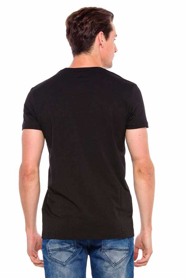 Cipo & Baxx BERLIN men's T-shirt CT166 black
