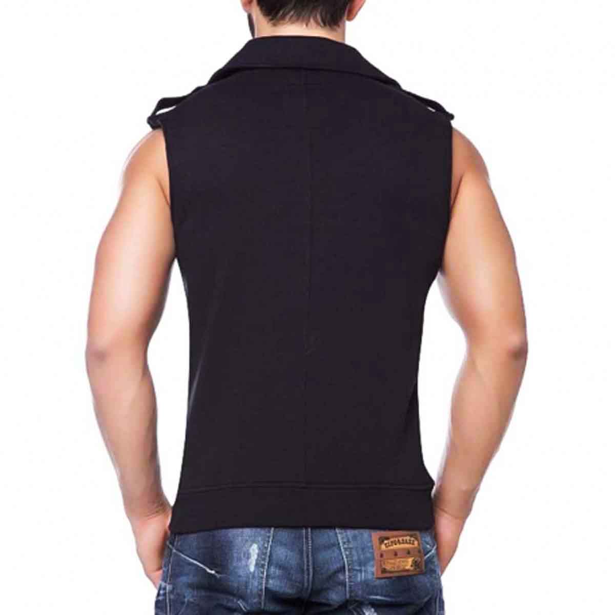 Cipo & Baxx RYM Men's Vest Jacket Denim CW104