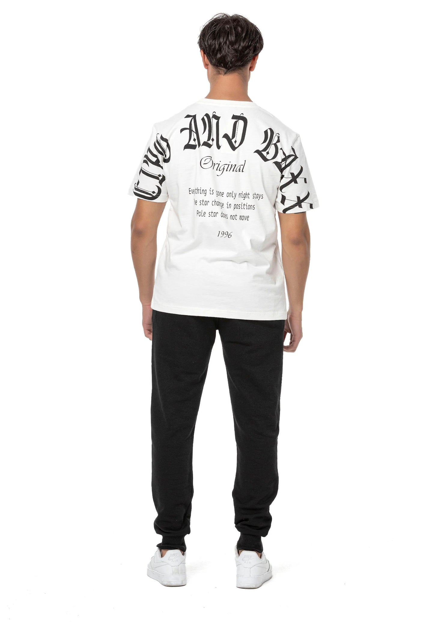 Cipo & Baxx EMPORIA black men's T-shirt CT718