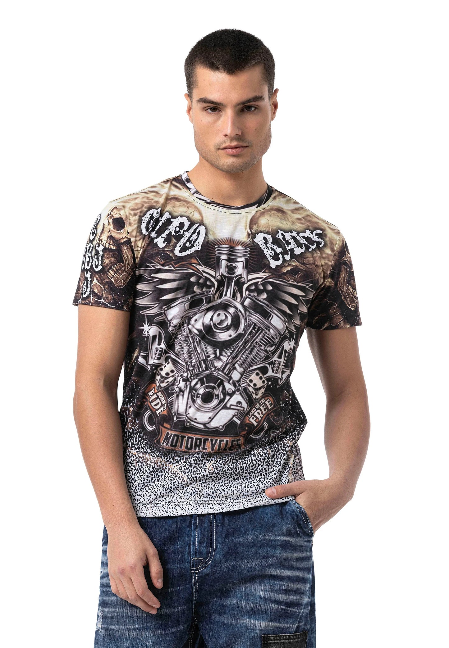 Cipo & Baxx RON Men's T-Shirt CT728
