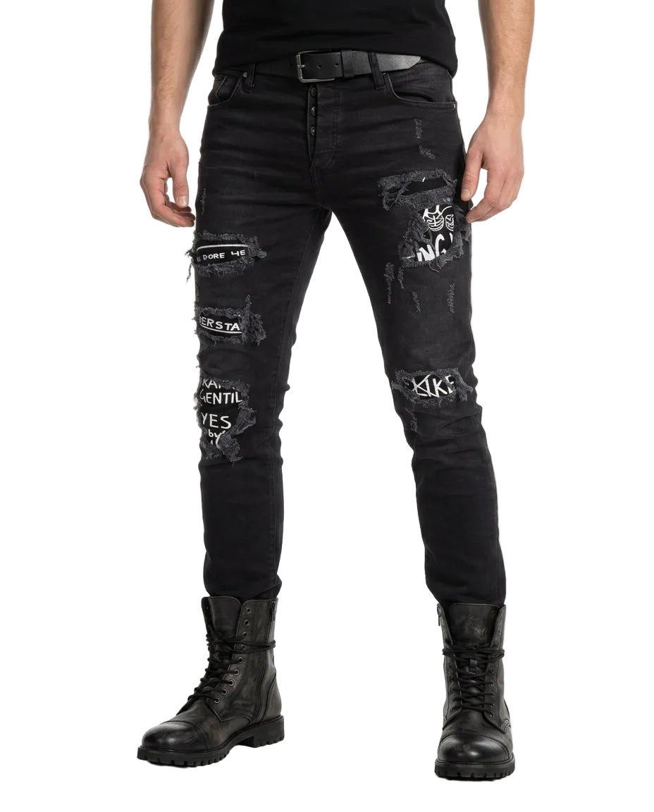 Cipo &amp; Baxx LEEDS Men's Jeans Denim CD417