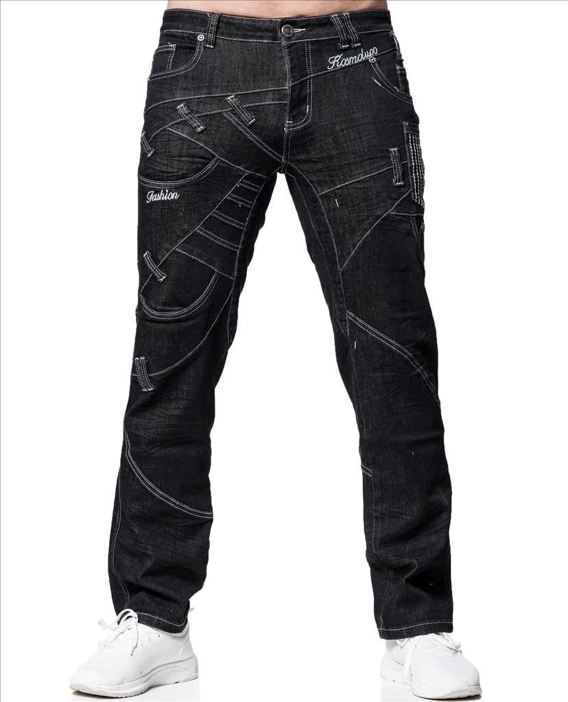 K&M Kosmo Lupo KONGO Herren Jeans Denim Straight Cut Alle Gr. Neu