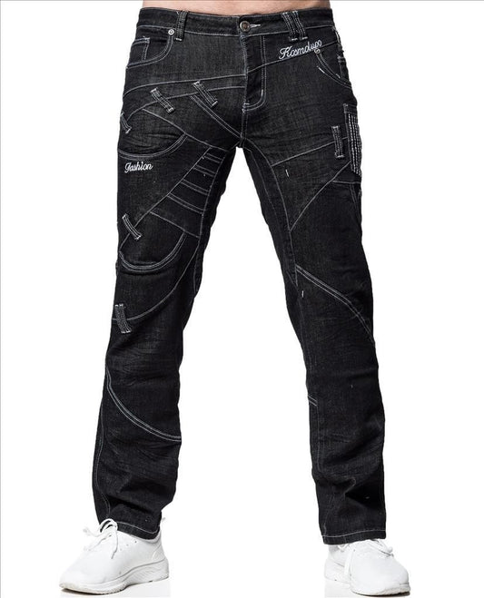 K&M Kosmo Lupo KONGO Herren Jeans Denim Straight Cut Alle Gr. Neu