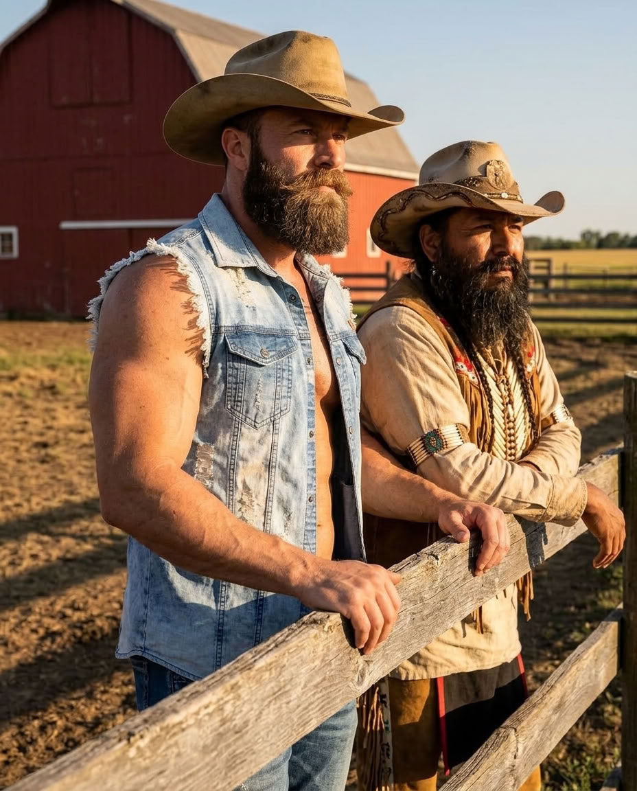 Cipo & Baxx RANCH Herren Jeanshemd weste CH116