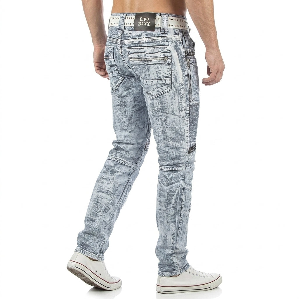 Cipo &amp; Baxx BRIXTON Men's Jeans Denim CD529