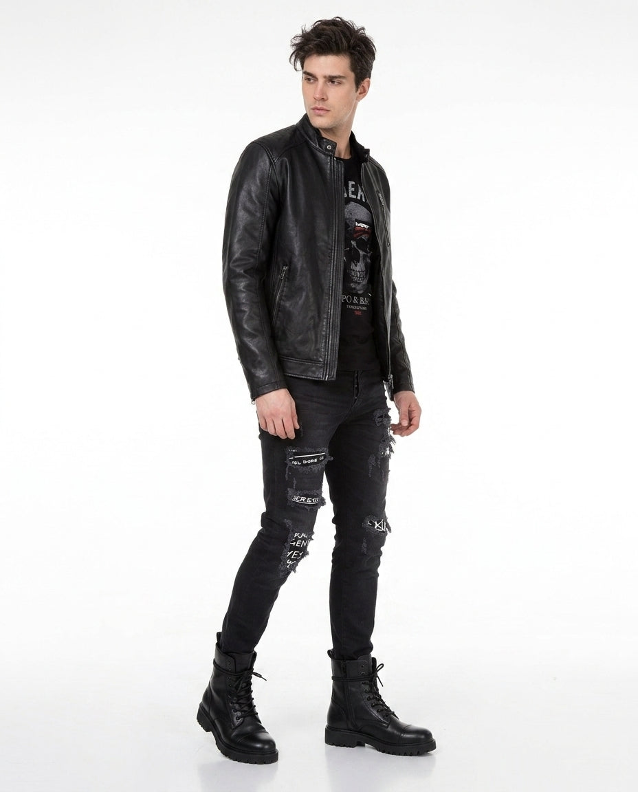 Cipo &amp; Baxx LEEDS Men's Jeans Denim CD417