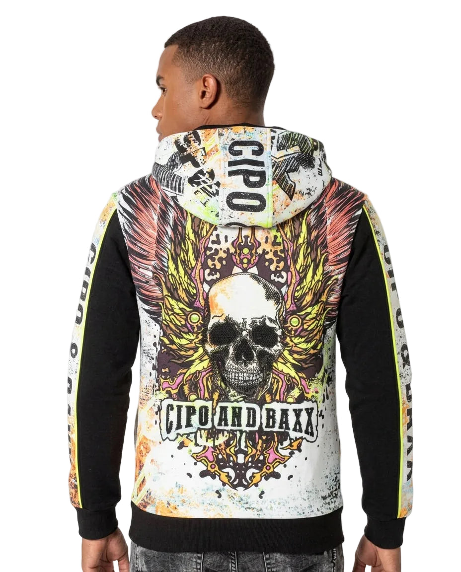 Cipo & Baxx SORB Herren Kapuzen Sweatshirt CL457