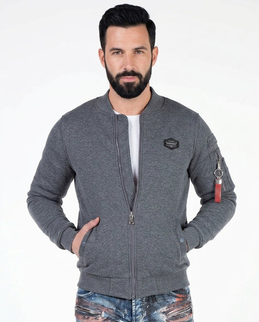 Cipo & Baxx KIA Herren Jacke CJ151 Dgrey