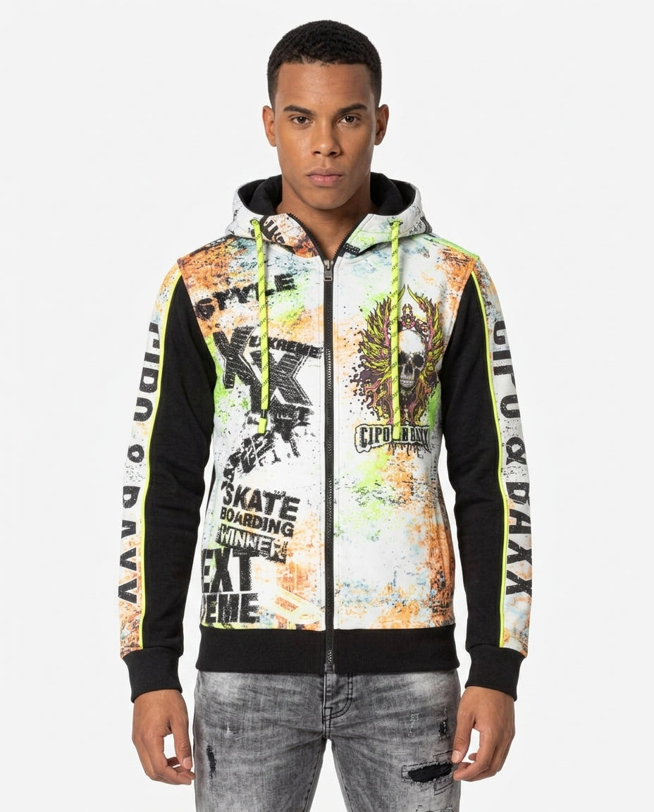 Cipo & Baxx SORB Herren Kapuzen Sweatshirt CL457