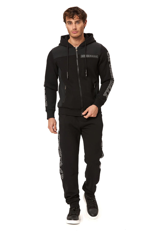 Cipo &amp; Baxx BRENTWOOD Men's Tracksuit Sweatshirt + Jogging Bottoms CLR142