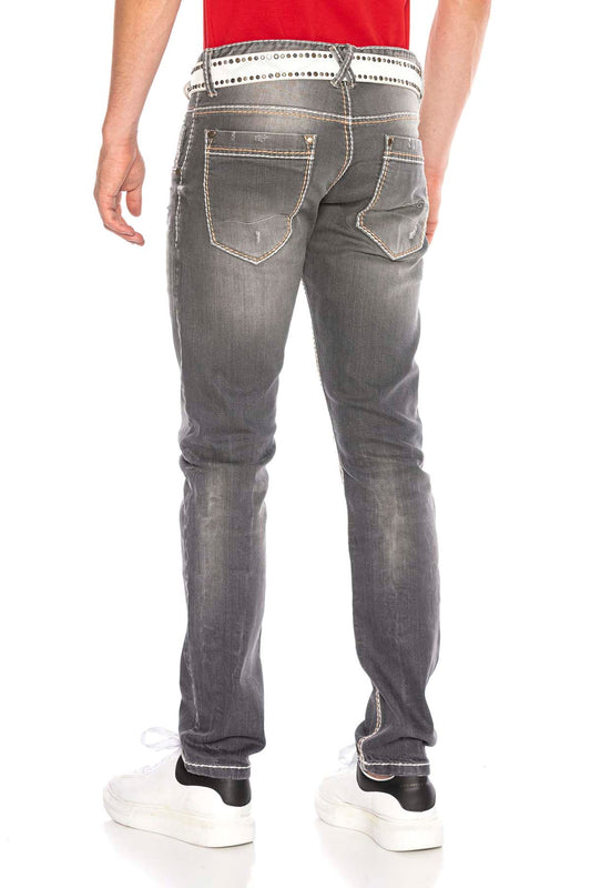 Cipo &amp; Baxx STEINER men's jeans denim CD668