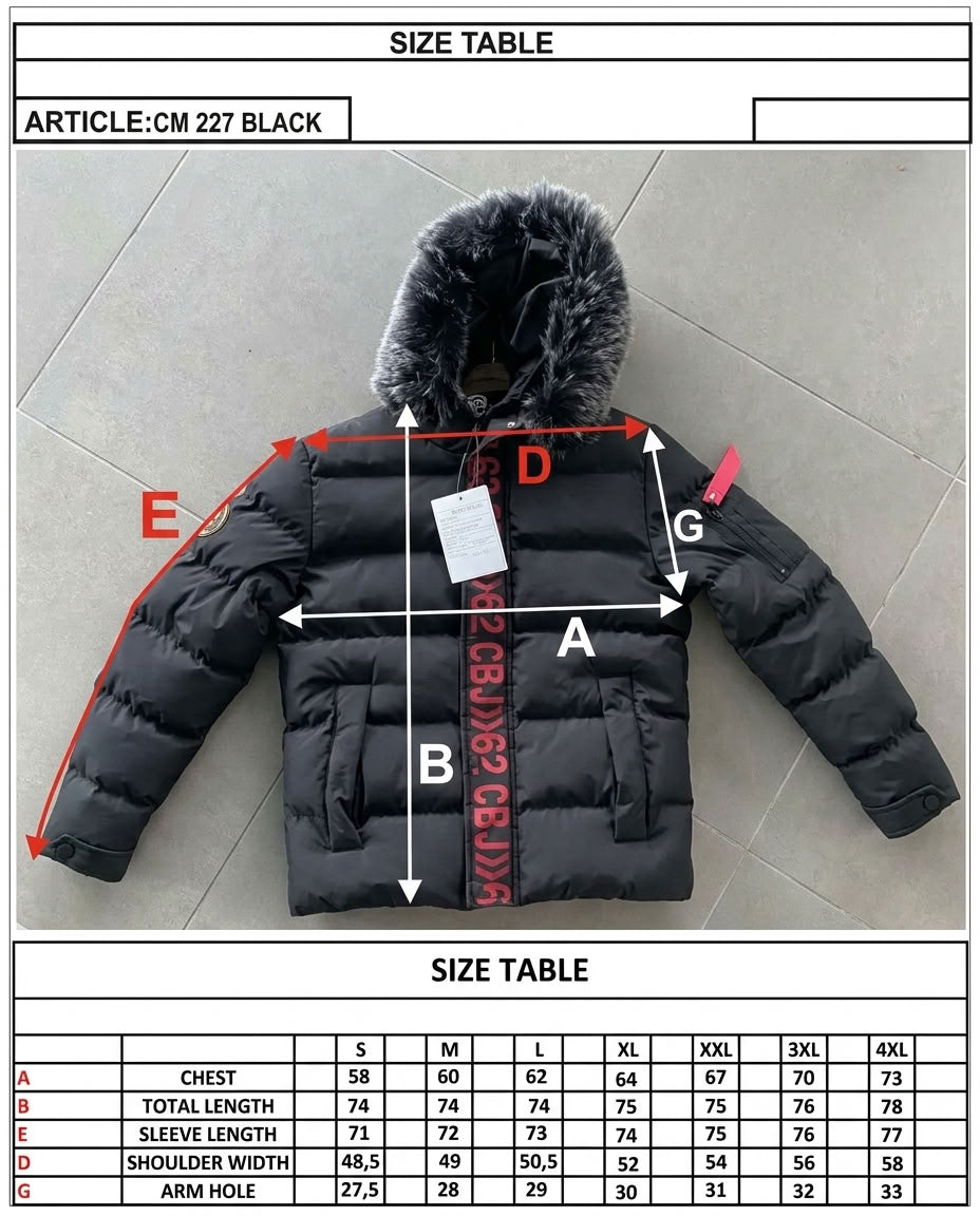 Cipo & Baxx LEDUC Herren Bomberjacke CM227 - Persvision