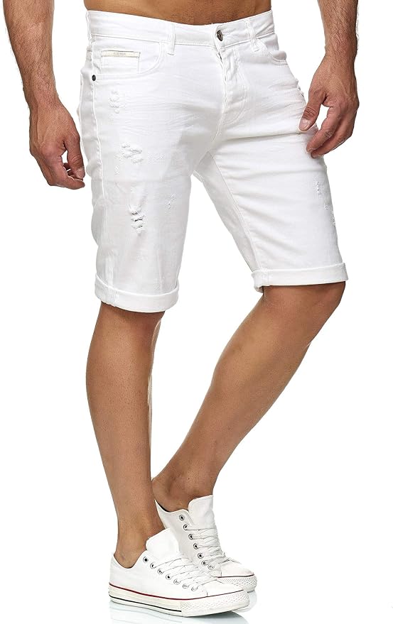 Redbridge ALAN Kurze Herren Shorts weiss M4845