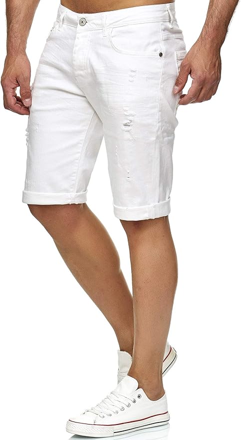 Redbridge ALAN Kurze Herren Shorts weiss M4845