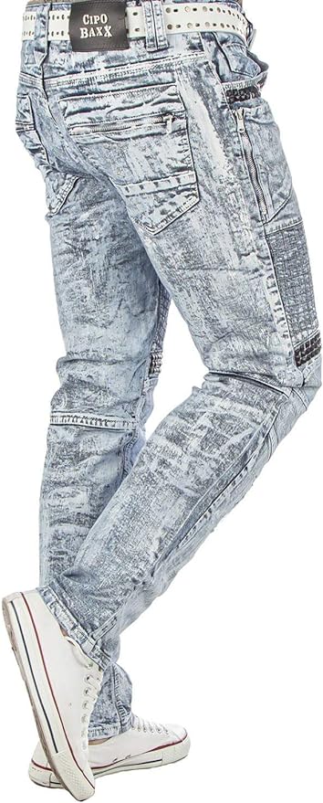 Cipo &amp; Baxx BRIXTON Men's Jeans Denim CD529